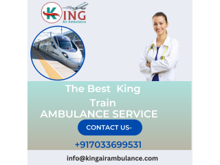 Choose  World Level Emergency Treatment King Train Ambulance Service In Bhopal