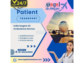 Get Top-class Angel Air Ambulance Service in Kolkata with Ventilator Setup