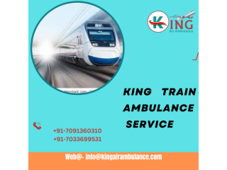 Take King Train Ambulance Services In Dibrugarh  For Hi-Tech Medical Care