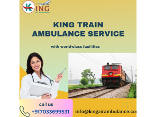 Hire King Train Ambulance Service In Siliguri With 100% Safe Patient Transfer