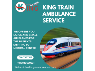 Avail King Train Ambulance Service In Chennai With  A Healthcare Competent Doctor Team