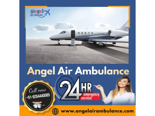 Angel Air Ambulance Service in Kolkata Provides Safety and Comfort While in Transit