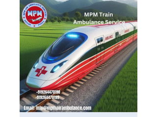 Obtain MPM Train Ambulance Service In Lucknow With Advance CCU Modern Machine