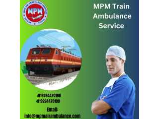 Choose MPM Train Ambulance Services In Patna With A Low-Cost Ventilator Facility