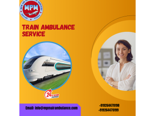 Hire MPM Train Ambulance Service In Allahabad  For Emergency Medical Transport