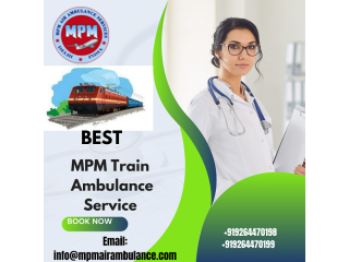 Select MPM Train Ambulance Service In Bangalore With High Standard ICU Setup