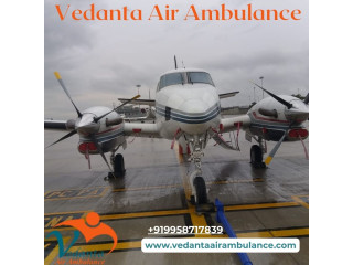 Vedanta Air Ambulance Services In Aurangabad performs the Evacuation Process Efficiently