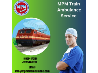 Select MPM Train Ambulance Service In Siliguri With Unique ICU Setup