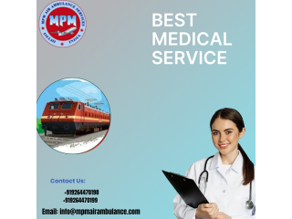 Available MPM Train Ambulance Service In Patna With 24/7 Patient Care