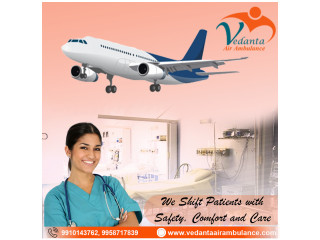 Book Vedanta Air Ambulance in Kolkata with Faultless Medical Support