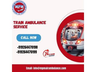 Select MPM Train Ambulance Services in Allahabad with paramedic team