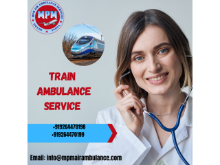 Get MPM Train Ambulance In Patna With Life-Saving Cardiac Monitor