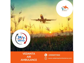 Vedanta Air Ambulance Service In Kanpur Is Expert In Delivering Medical Transportation Services