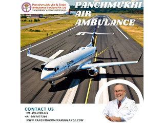 With Specialized Medical Care Take Panchmukhi Air Ambulance Services in Kolkata