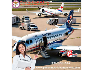 For Effective Medical Care Take Panchmukhi Air Ambulance Services in Mumbai