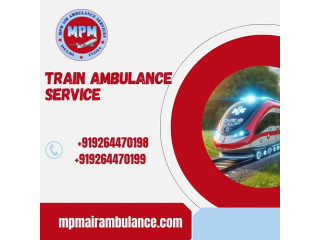 Select MPM Train Ambulance in Darbhanga with Darbhanga with Full Medical Support