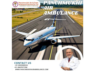 With Specialized Medical Unit Use Panchmukhi Air Ambulance Services in Varanasi