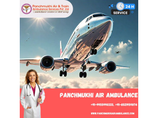 For Advanced Medical Setup Use Panchmukhi Air Ambulance Services in Dibrugarh