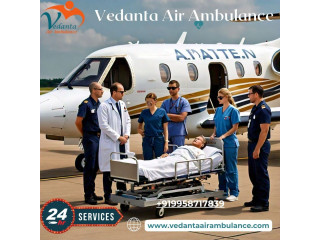 Avail of World-class Medical Team by Vedanta Air Ambulance Services in Mumbai