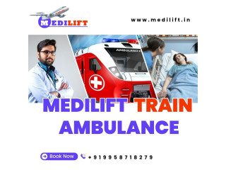 Medilift Train Ambulance in Kolkata  Fast and Budget-Friendly