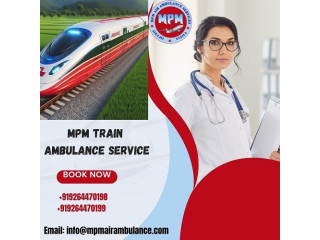Book Advanced Ventilator Setup MPM Train Ambulance Service in Bangalore