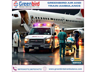 Use ICU-Based Green Bird Air and Train Ambulance Services in Jamshedpur with Medical Assistance