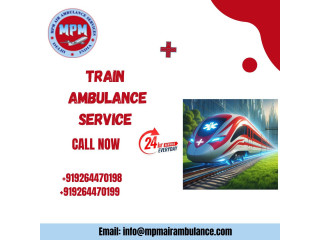 Avail of MPM Train Ambulance Service in Chennai  with world-class Ventilator
