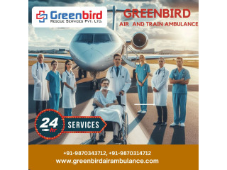 Use Top-class Greenbird Air and Train Ambulance Services in Bhubaneswar with High-tech ICU Setup