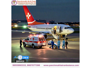With Top-Grade Medical Care Take Panchmukhi Air Ambulance Services in Patna