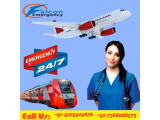 For the Fastest Transportation Hire Falcon Train Ambulance Services in Bangalore