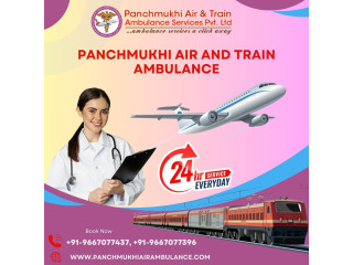 At Budget-Friendly Fare Hire Panchmukhi Air Ambulance Services in Mumbai with ICU
