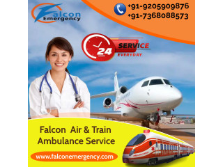 With Superb Medical Assistance Use Falcon Train Ambulance Services in Kolkata