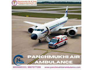 With Specialist Medical Team Avail of Panchmukhi Air Ambulance Services in Siliguri