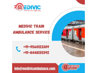 Select Medivic Train Ambulance Service in Siliguri with World  Class Medical Facilities