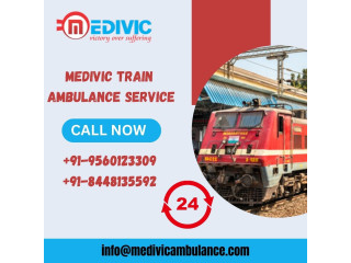 Book Medivic Train Ambulance Services in Kolkata at Affordable Rate