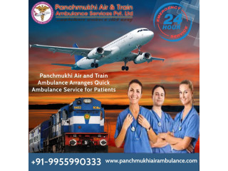 Panchmukhi Train Ambulance Service In Guwahati Offers Bed To Bed Patients Transfer