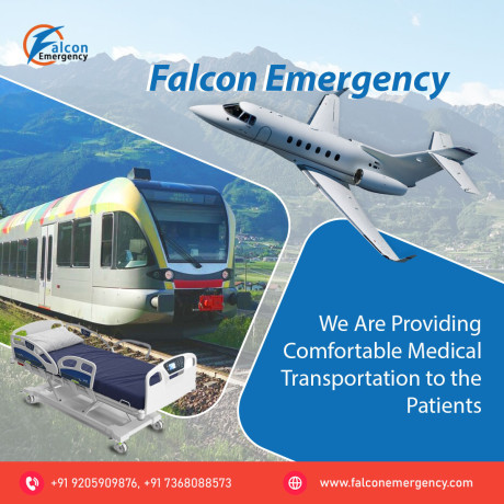 with-trained-medical-crew-get-falcon-emergency-train-ambulance-services-in-kolkata-big-0