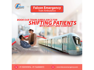 For Appropriate Medical Care Take Falcon Train Ambulance Services in Patna