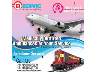 Medivic Train Ambulance in Ranchi is a Support Provider during Critical Medical Emergency