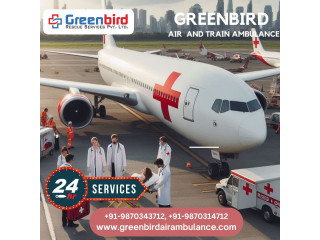 Get Greenbird Air and Train Ambulance Services in Agra with Advanced Medical Team