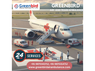 Hire Greenbird Air and Train Ambulance Services in Agartala with Advanced ICU Facilities