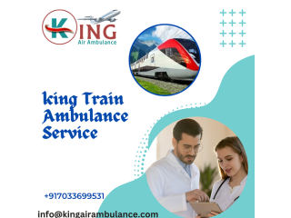 Book King Train Ambulance Services In Ranchi For Immediate Treatment