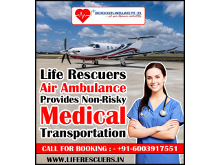 Get the Best Air and Train Ambulance Service in Guwahati  Life Rescuers