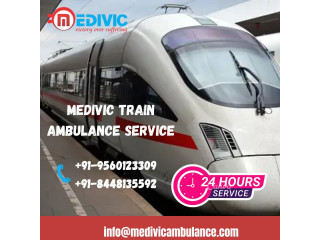 Use Medivic Train Ambulance Service at an affordable price in Mumbai