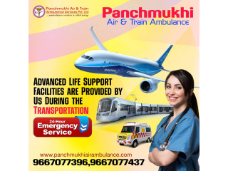 Panchmukhi Train Ambulance Services In Guwahati Transfer Patients With A Medical Team