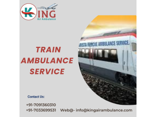 Use King Train Ambulance In Guwahati For Emergency Medical Equipment