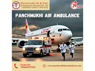 Hire Panchmukhi Air Ambulance Services in Varanasi with Superb Medical Setup