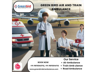 Use Greenbird Air and Train Ambulance Service in Chandigarh with Advanced Medical Facilities