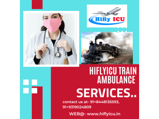 Comfortable Air Ambulance Service in Delhi by Hiflyicu