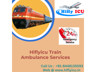 Bed to Bed Transfer Air Ambulance Service in Guwahati by Hiflyicu